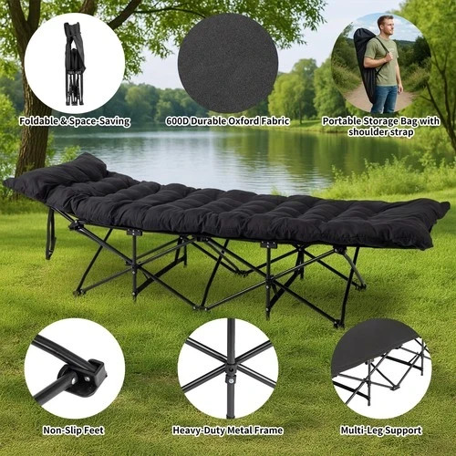 Campingbett robust tragbar - robust,