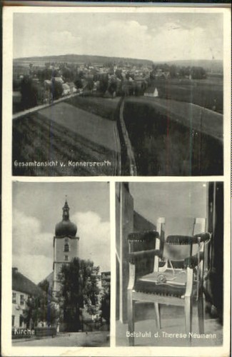 Konnersreuth kirche betstuhl - betstuhl, x