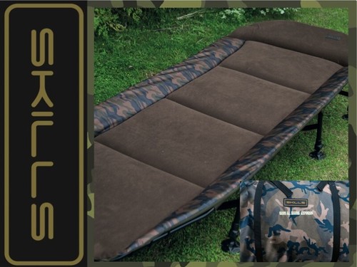 Skills tackle camo bedchair - camo, &