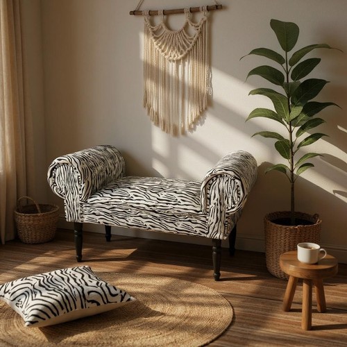 Weiß tiger fenster sitz bett - weiß,